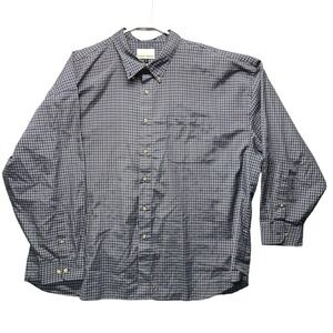 Eagle Crest Shirt Mens Size Big 3X Long Sleeve ButtonUp Checkered Classic Casual